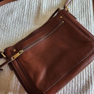 Fossil Farrah crossbody leather bag